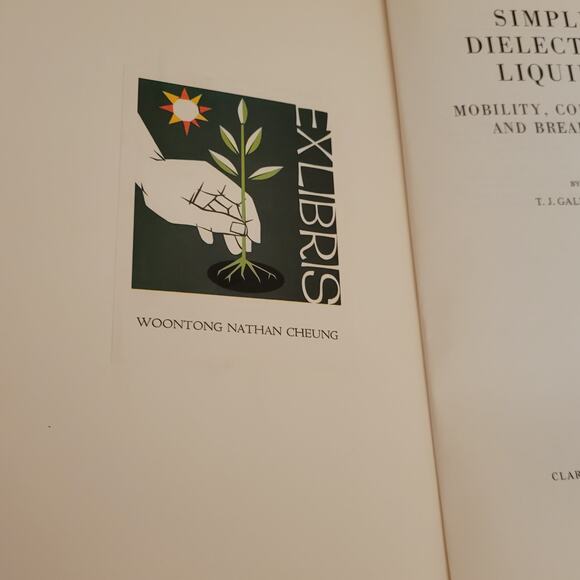 Simple Dielectric Liquids Mobility, Conduction, and Breakdown by T. J. Gallagher - Picture 7 of 10